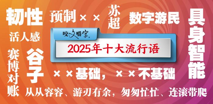 为何它们成为2025年十大流行语？